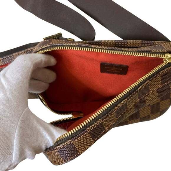 LOUIS VUITTON Authentic Brown Damier Hobo Bag - Picture 6 of 10